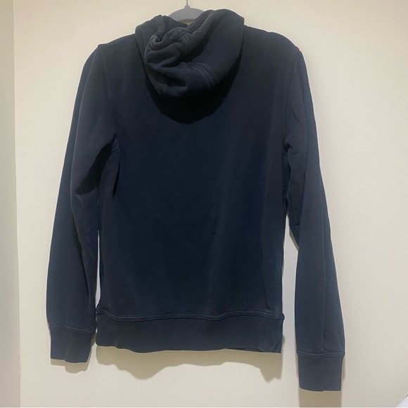 Women’s Faded Black Nike Hoodie with Homemade Floral  Embroidery Details Size S - Picture 15 of 16